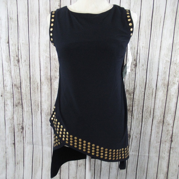 Joseph Ribkoff Tops - Joseph Ribkoff Midnight Blue Sleeveless Tunic